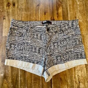 Urban Outfitters BDG Denim Black & Beige Shorts